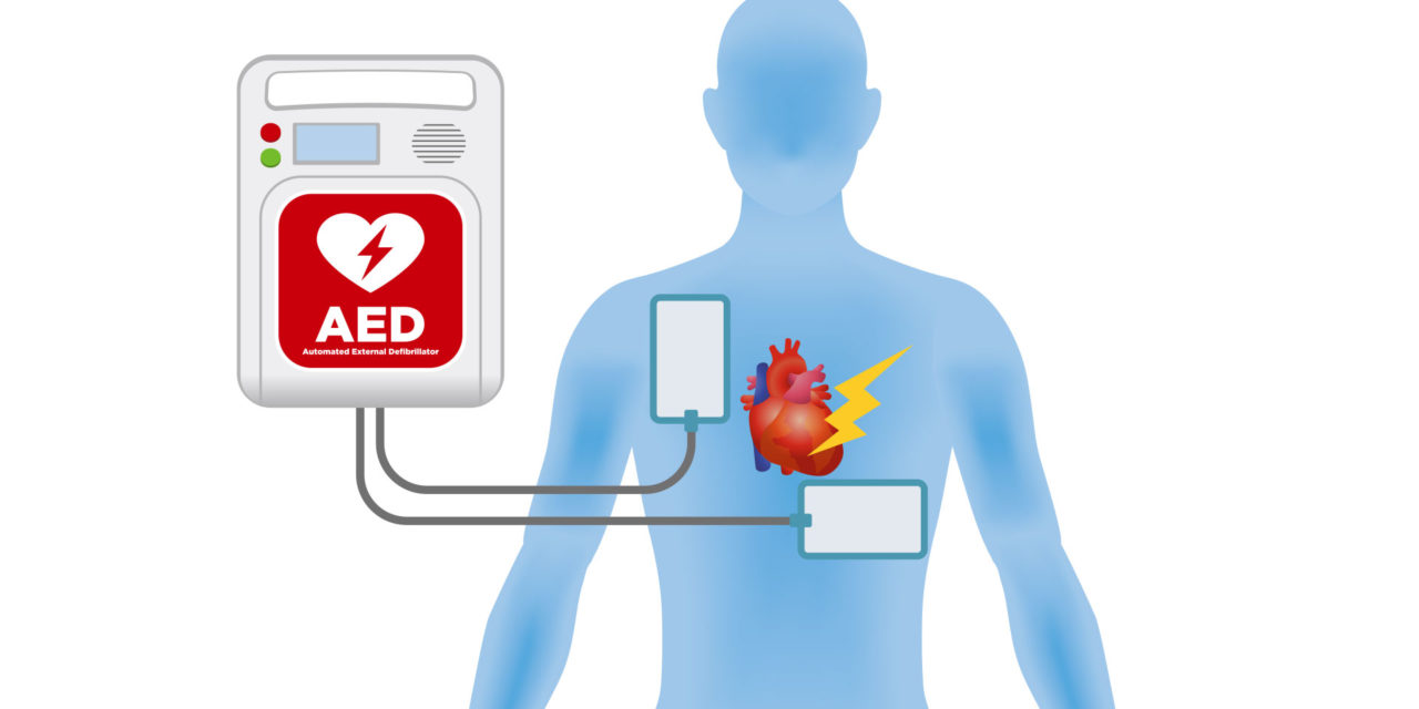 Resuscitace defibrilátorem. Zjednodušený postup použití AED laikem