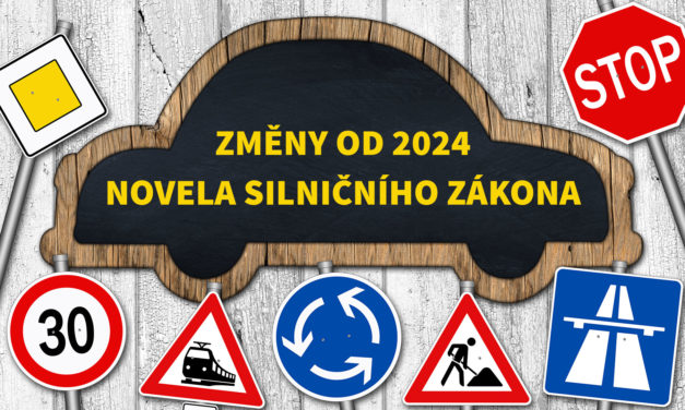 Novela zákona o silničním provozu. Jaké změny čekají řidiče od roku 2024?